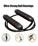 BRANDED  2 Jump Rope Crossfit Boxing Ball Bearing Beaded Fitness - £2.96 GBP