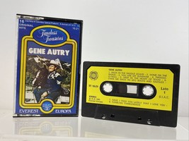 Gene Autry Timeless Treasures 16 Hits Cassette Everest Europa 1985 Made In Italy - £2.17 GBP