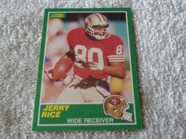 1989 Score Jerry Rice 49ers # 221 Nm / Mint Or Better !! - £19.59 GBP