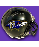 BART SCOTT AUTOGRAPHED SIGNED BALTIMORE RAVENS FOOTBALL MINI HELMET wCOA - £86.04 GBP