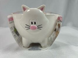 Measuring Cups Meow White Cat Kitty Kitten set 3 NEW Joie - $6.88