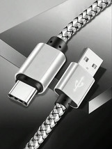 60W USB-A to USB-C Nylon Fast Charging Cable Compatible with Phones Tabl... - $92.25 MXN+