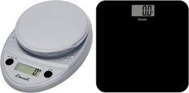 Primo Digital Kitchen Scale And Slim Glass Bathroom Scale Are Both Part Of The - $59.99