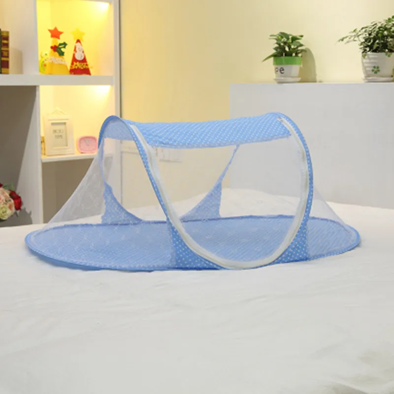 Oldable baby netting polyes newborn sleep bed travel baby mosquito nets travel bed thumb155 crop