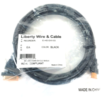 2 LIBERTY CABLE MOLDED HDMI-DVI CL2 3M BLACK CABLE 10750520 Lots of 2 - £10.40 GBP