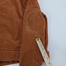 Lulus JKT1133 Women's Brown Cotton Blend Full Zip Belted Jacket Size Medium image 3