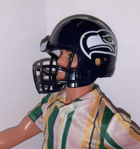 Seattle Seahawks Nfl Mini Pocket Pro Helmet Blue Riddell Football Display Nice - £5.42 GBP