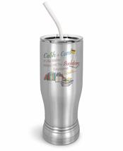 PixiDoodle Shopping Book Lover Insulated Coffee Mug Tumbler with Spill-Resistant - £26.84 GBP+