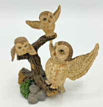 1997 Hamilton Lil’ Whoots Mothers Inspiration Sculpture Collection Owl Figurine - £7.86 GBP