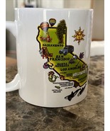 california scene coffee mug state map and flag 2015 - $11.50