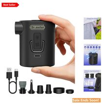 Cordless Air Mattress Pump with Camping Light - Perfect for Outdoor Adve... - $35.59