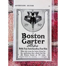 1914 Boston Garter -  Original Antique Vtg PRINT AD - $14.84