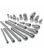 Craftsman 20 Piece Drive Tool Accessory Set 1/4 3/8 1/2 inch Extension A... - $79.50 CAD