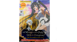 DanMachi / Is It Wrong To Try To Pick Up Girls In A Dungeon? Season 1-4 DVD  - £27.09 GBP