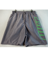 Nike Shorts Mens Size Medium Gray 100% Polyester Elastic Waist Drawstrin... - £13.81 GBP