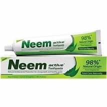 Neem Active 98% Natural Origin Toothpaste, Natural Protection For Teeth ... - £12.19 GBP+