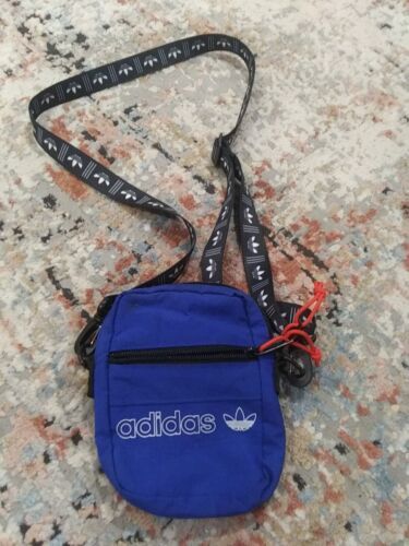 Adidas Originals Blue Bag carryall purse - $18.69