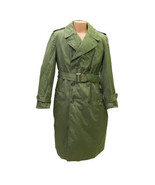 1952 AUTHENTIC ISSUE USGI OG-107 ARMY KOREAN WAR OVERCOAT TRENCH COAT OD 7 - €52,61 EUR