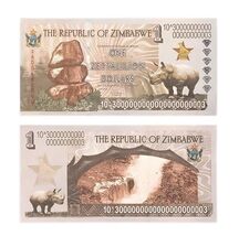 Zimbabwe 1 Zettalilion Dollars  Banknote Reserve Bank New UNC - $4.93 CAD