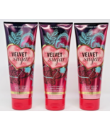 3 BATH &amp; BODY WORKS Velvet Sugar ULTIMATE HYDRATION BODY CREAM 8 OZ NEW - $666.25 MXN
