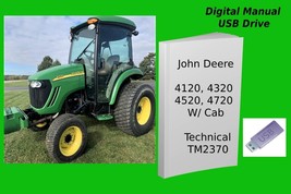 John Deere 4120 4320 4520 4720 4000 Twenty Series W/ Cab Manual See Description - £18.75 GBP