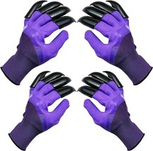 Garden Gloves with Claws for Digging Planting Waterproof for Men and Women - $13.83