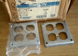 STEEL CITY RS-8 OUTLET BOX SURFACE COVER (LOT OF 36) NEW $99 - $74.05