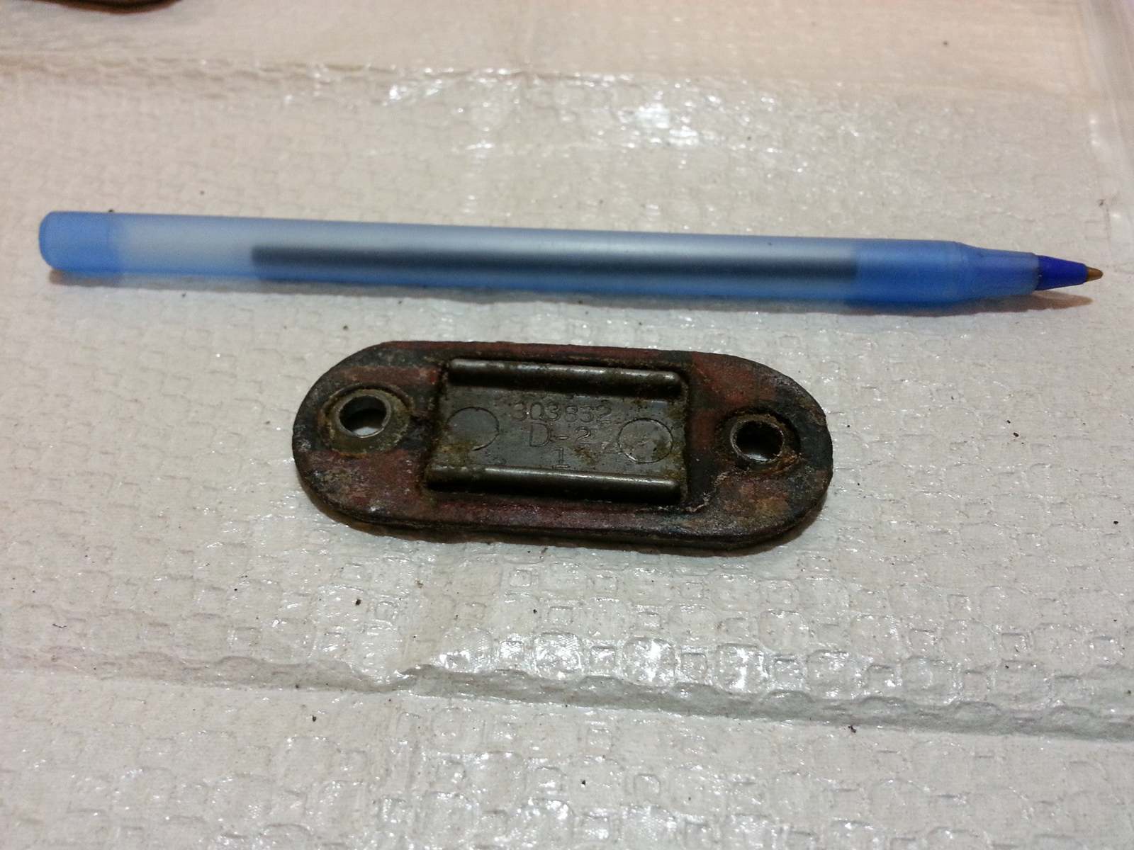 1968-1997 Evinrude Johnson 0303862 Exhaust Housing Cover Plate 10-40 HP ... - $9.00