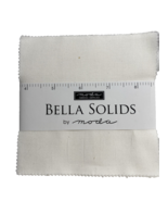 MODA Bella Solids White Charm Pack 5&quot; Squares NEW - $13.24 CAD