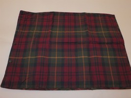 2 Ralph Lauren Ray Brooke Patchwork Plaid Quilted Standard Shams New $190 New - £57.93 GBP