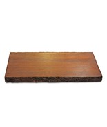 Handmade Natural Bark Brown Rain Tree Wood Cutting Board Kitchen Essential - £24.90 GBP