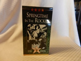 Springtime in the Rockies (VHS) Gene Autry, Smiley Burnette - £7.99 GBP