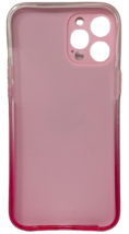 Slim Fit Silicone Case For iPhone 12 Pro Max - Pink & Silver Glitter Ring Stand image 7