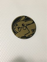 Pokemon Gold Pikachu Coin from XY Trainer Kit: Pikachu Libre &amp; Suicune - £1.57 GBP