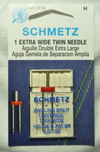 Schmetz Sewing Machine Double Needle 1776 - $7.95