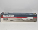 Vintage Electric Carving Knife Black &amp; Decker Slim Grip Model EK100 Ligh... - $28.08