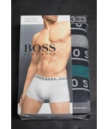 Hugo Boss Uomo 3-Pezzi Multicolore Stretch Cotone Boxer Shorts Intimo XL - €23,11 EUR