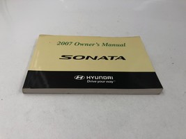 2007 Hyundai Sonata Owners Manual Handbook OEM K01B53055 - £21.49 GBP