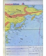 American Airlines Dallas Tokyo Flight Path Map and Information  - £62.15 GBP