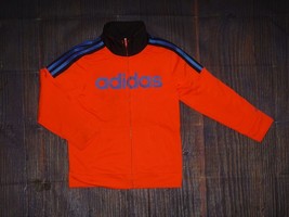 Adidas Boys Track Suit Jacket Sweater Size 7 - £10.23 GBP