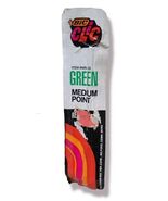 Vintage (1) BIC Clic Ballpoint Ink Pen Refill Green Medium Point MR-25. NOS - $12.25