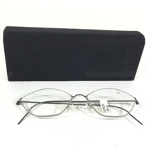 Vintage Lindberg Eyeglasses Frames Hydra Air Titanium Rim Gunmetal 52-17-130 - £224.05 GBP