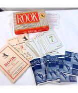 Rook Card Game Parker Brothers 1955 Edition Complete rules blue cards Vi... - $23.00