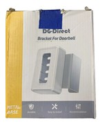 DG-Direct Anti Theft White Metal Mount Bracket for Video Doorbells - $8.79