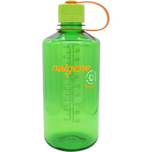Nalgene Sustain 32oz Narrow Mouth Bottle (MELON BALL) Green Recycled Reusable - £12.47 GBP