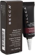 BECCA BEACH TINT RASPERRY WATER RESISTANT COLOUR FOR CHEEKS &amp; LIPS 0.24 OZ - $39.99