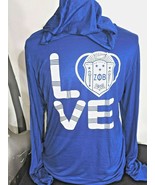 Zeta Phi Beta Sorority Pullover Hoodie I LOVE ZETA PHI BETA Light Hoodie - $29.40+