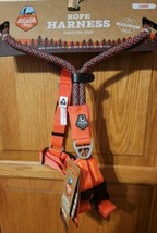 Arcadia Trail Dog Maximum Mobility Rope Harness Lg Orange Neck 18-28&quot; Gr... - $13.83