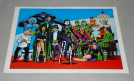 1978 JLA Batman Superman FOES poster: Joker,Catwoman,Riddler,Penguin,Luthor,DCU - $29.46