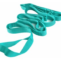 Yoga Strap Stretching Strap With Exercise Book Physical Therapy Equipmen... - $11.99